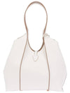 T logo shoulder bag white - TOD'S - BALAAN.