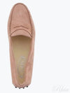 Gommino Suede Driving Shoes Pink - TOD'S - BALAAN 2