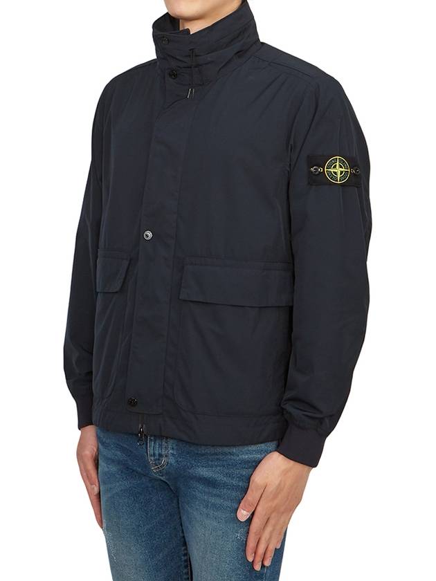 Compass Badge Jacket Navy - STONE ISLAND - BALAAN 4