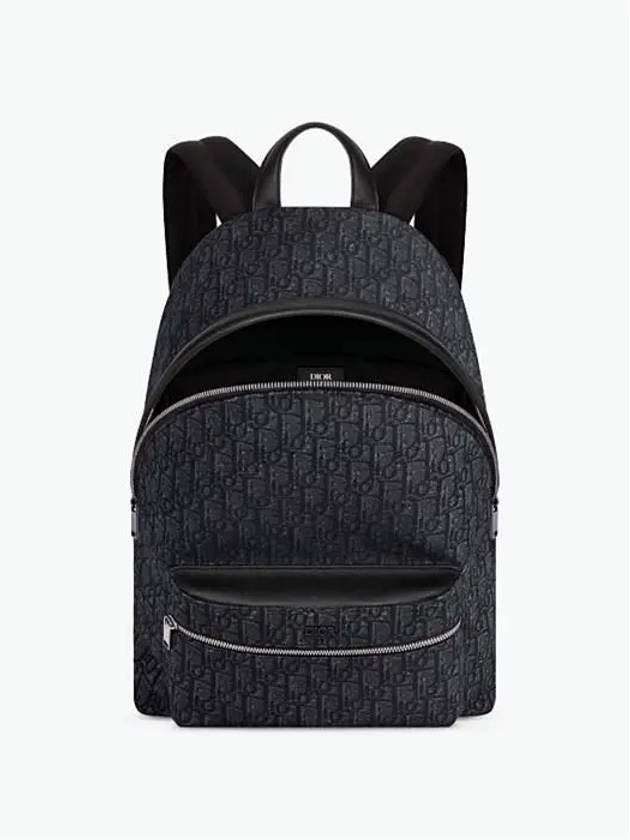 Oblique Rider Backpack Black - DIOR - BALAAN 3