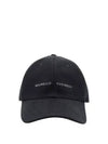 Embroidered Logo Cotton Ball Cap Black - BRUNELLO CUCINELLI - BALAAN 2