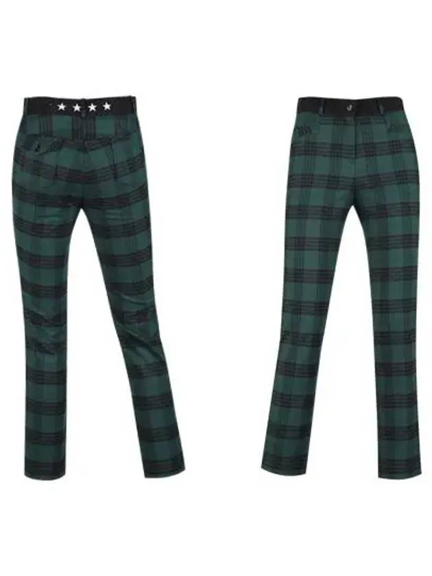 Women s Half Banding Check Golf Pants BMU4A232W - LUX GOLF - BALAAN 3