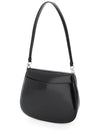 Cleo Brushed Flap Shoulder Bag Black - PRADA - BALAAN 4