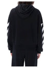 Diag Logo Cotton Hood Black - OFF WHITE - BALAAN 4