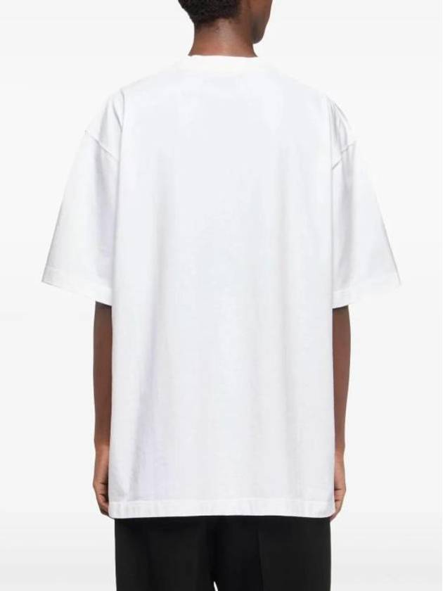 Diorama Printed  Short Sleeve T-Shirt White - JW ANDERSON - BALAAN 4