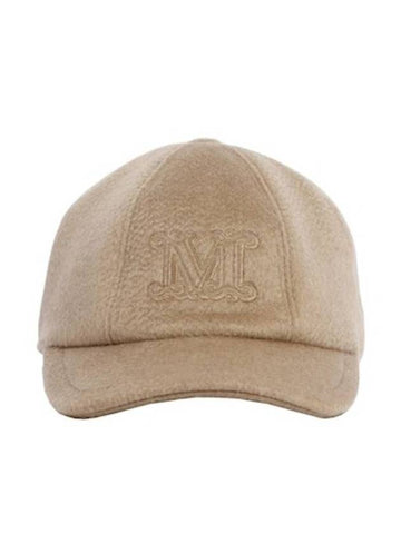 Pisa Cashmere Ball Cap Beige - MAX MARA - BALAAN 1