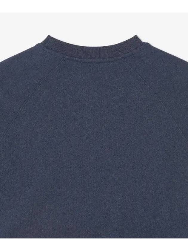 Fox Head Patch Classic Sweatshirt Navy Melange - MAISON KITSUNE - BALAAN 5