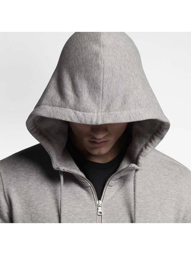 01914430063WrapMade in ItalyHooded Zip Up JacketGray - NIKE - BALAAN 4