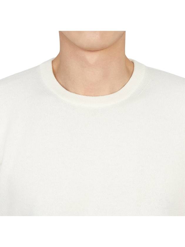 Men's Knit Top White - JOHNSTONS OF ELGIN - BALAAN 7