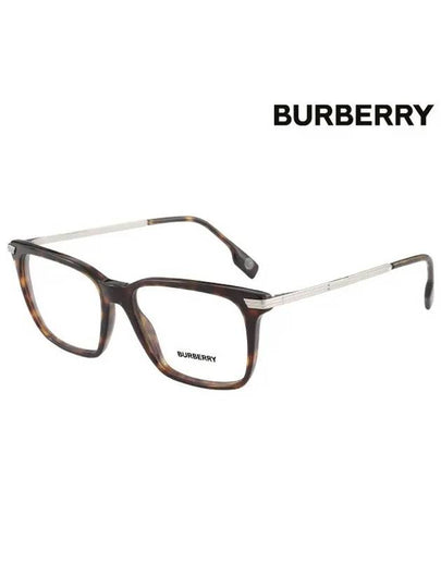 Eyewear Square Acetate Eyeglasses Havana - BURBERRY - BALAAN 2