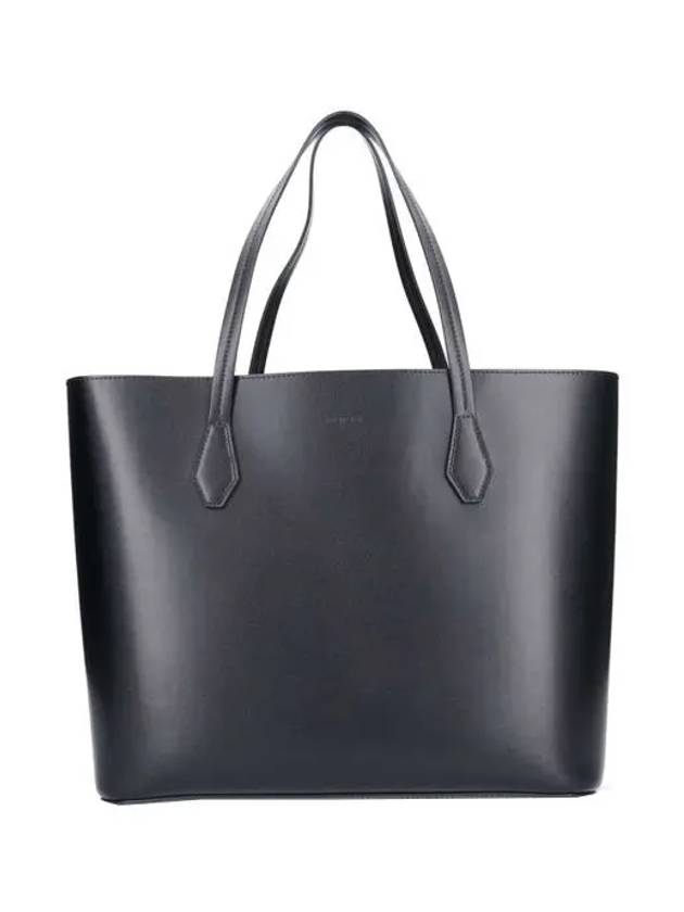 Smooth Leather Logo Wing Tote Bag Black - GIVENCHY - BALAAN 3