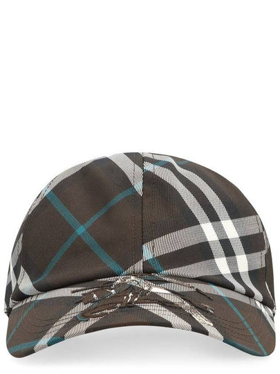 Check Ball Cap Green - BURBERRY - BALAAN 2