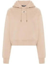 Le Sweatshirt Gros Grain Cotton Hoodie Beige - JACQUEMUS - BALAAN 2