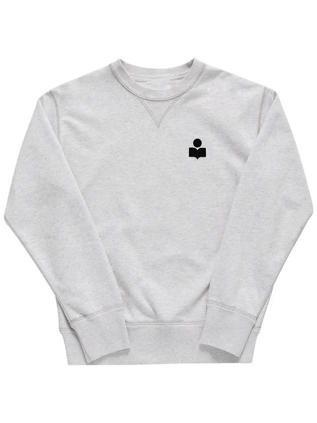 Mike Logo Cotton Sweatshirt White - ISABEL MARANT - BALAAN 2
