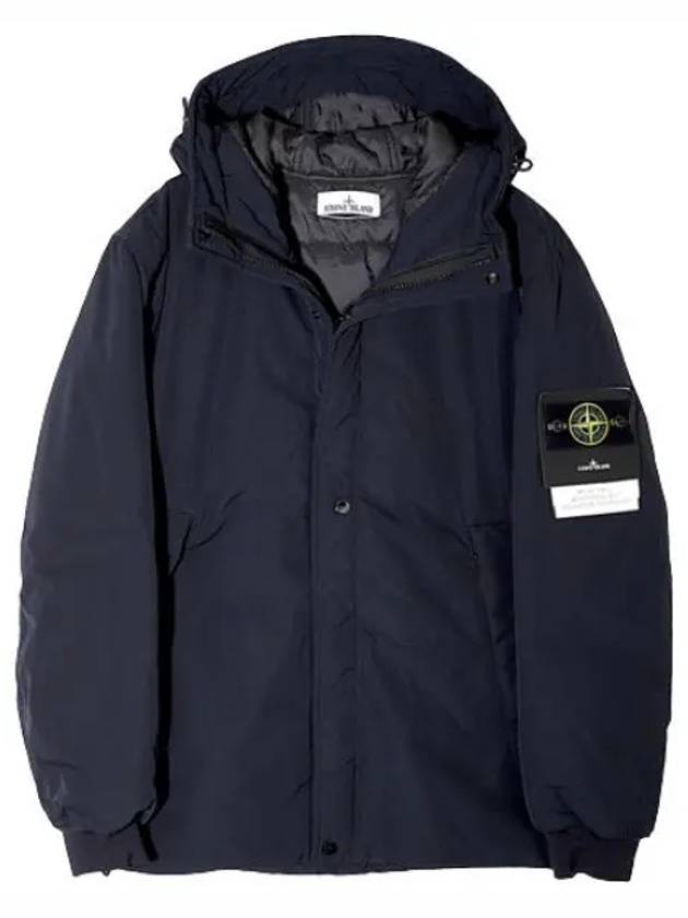 Micro Twill Primaloft Pure Insulation Hooded Jacket Men s Padded Jumper - STONE ISLAND - BALAAN 1