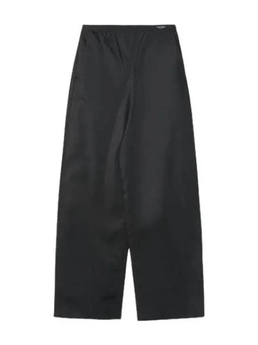 Re nylon pants black - PRADA - BALAAN 1