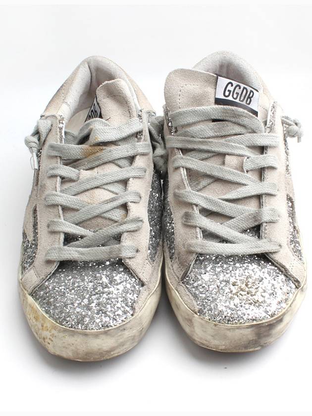 Superstar silver glitter sneakers 36 - GOLDEN GOOSE - BALAAN 2