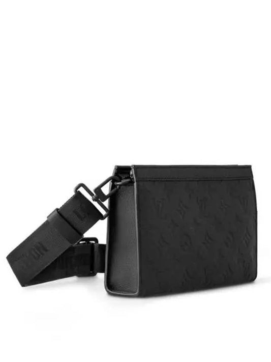 Gaston Wearable Monogram Leather Cross Bag Black - LOUIS VUITTON - BALAAN 2