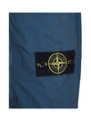 Men's Wappen Patch Two Pocket Shorts Dark Blue - STONE ISLAND - BALAAN 5