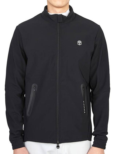 Men's Winter Zip-Up Jacket Black - HYDROGEN - BALAAN 2