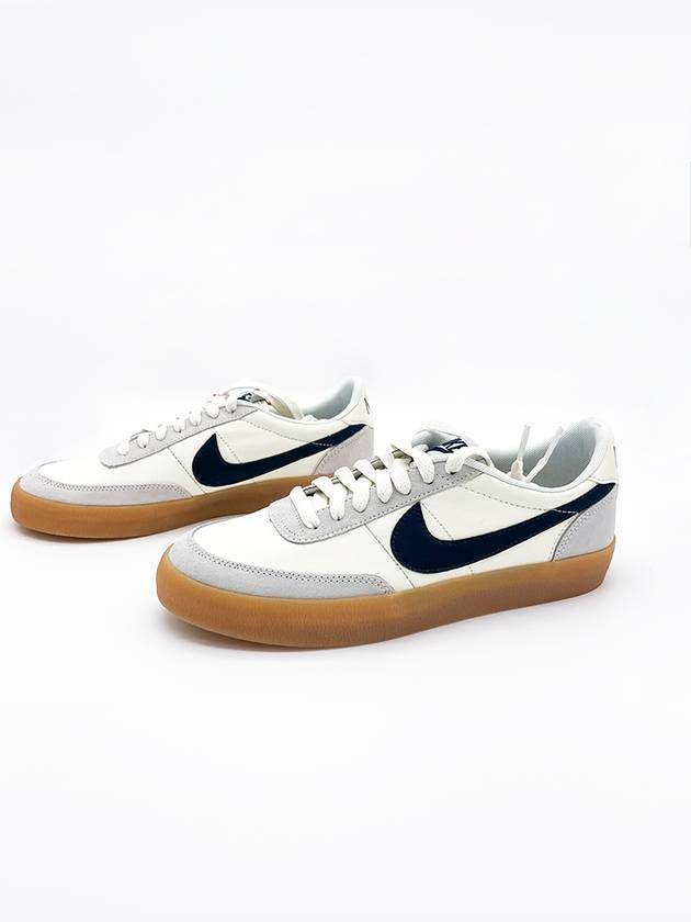 JCrew Killshot 2 Leather Low Top Sneakers Navy - NIKE - BALAAN.