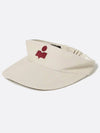 Embroidered Logo Visor Cap Ivory - ISABEL MARANT - BALAAN 2