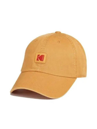 KODAK Apparel Square Logo Relax Fit Ball Cap YELLOW - KODO - BALAAN 1