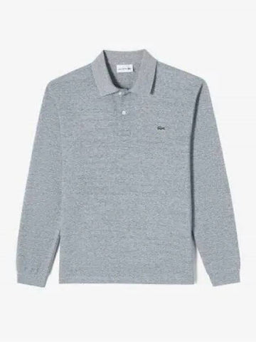 Men s Classic Basic Long Sleeve Pique Green - LACOSTE - BALAAN 1