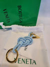 Triangle Nappa Key Holder Pale Blue - BOTTEGA VENETA - BALAAN 2