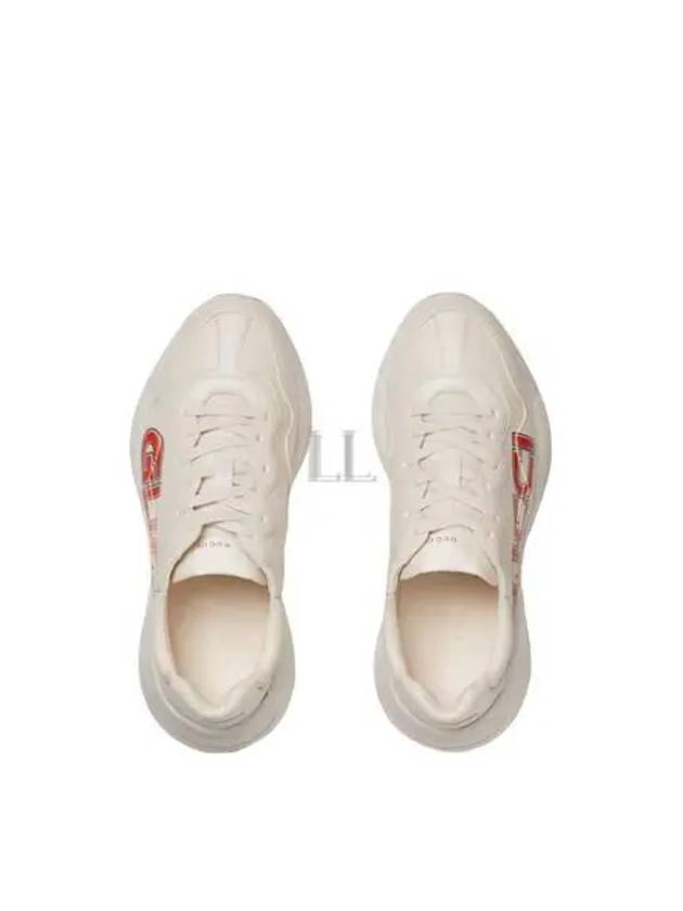 Rhyton Low Top Sneakers Ivory - GUCCI - BALAAN 2