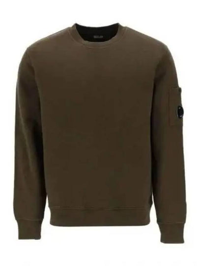 Lens Wappen Cotton Sweatshirt Green - CP COMPANY - BALAAN 2