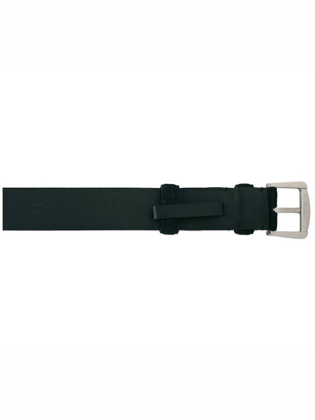 Alsavel Suede Belt Dark Green - LORO PIANA - BALAAN 5