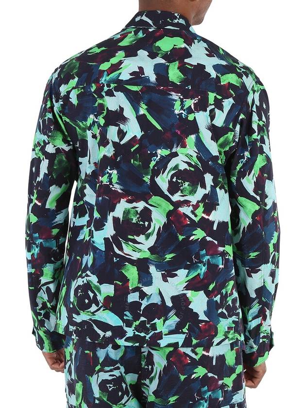 Archive Floral Print Long Sleeve Shirt - KENZO - BALAAN 4