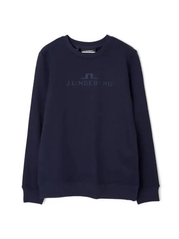 Women's Alpha Crew Neck Sweater Navy - J.LINDEBERG - BALAAN 1