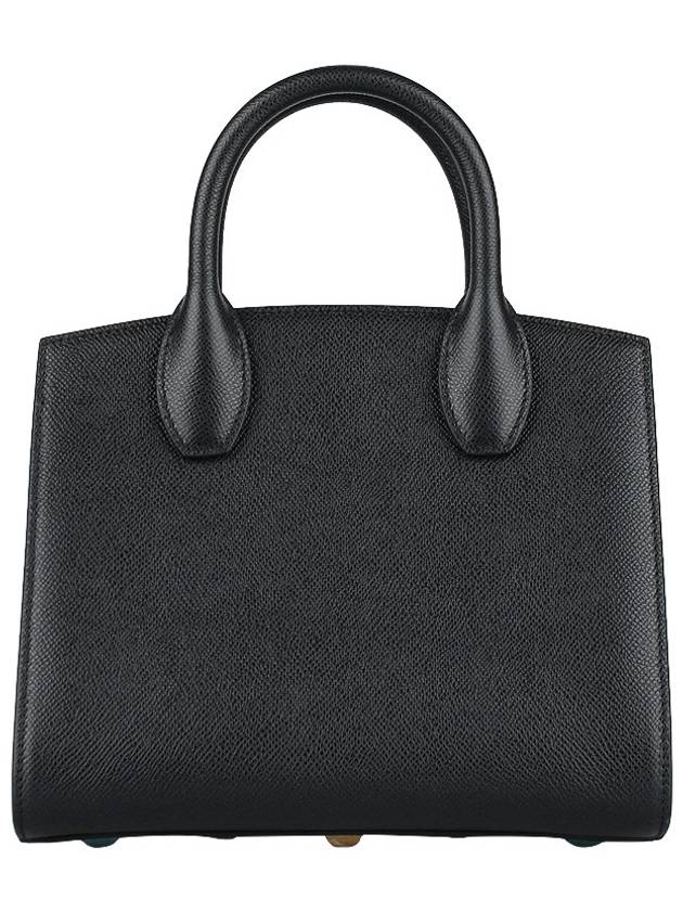 Gancini Studio Box Tote Bag Black Bonbon - SALVATORE FERRAGAMO - BALAAN 6