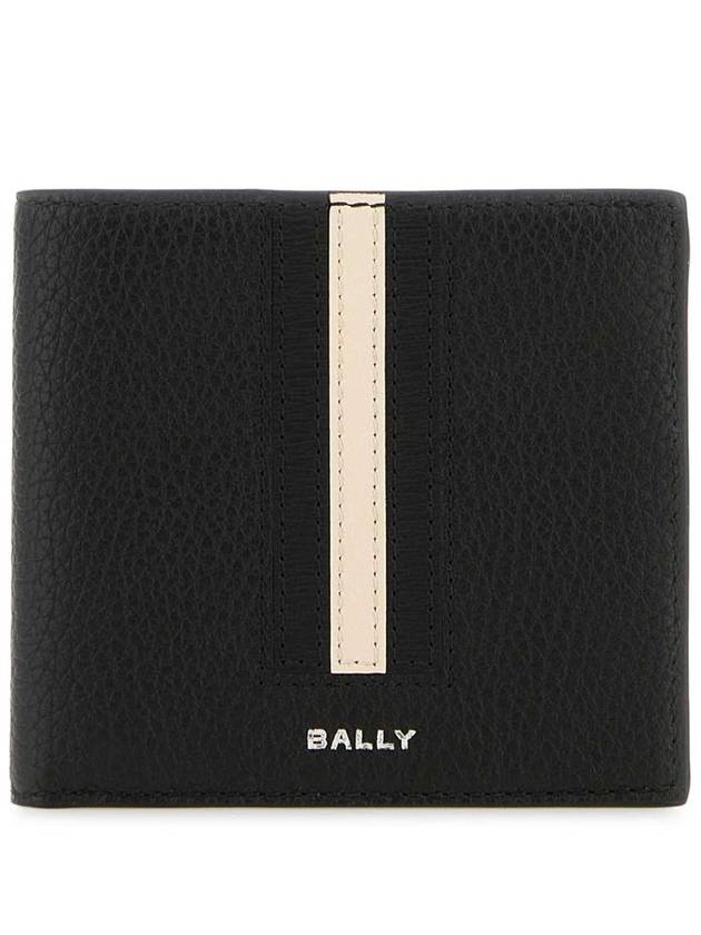 logo bifold wallet black - BALLY - BALAAN 2