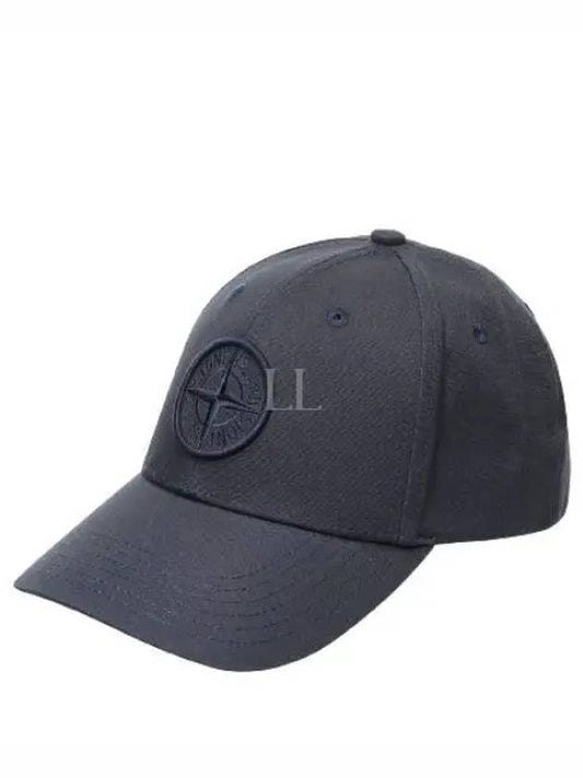 6 Panel Ball Cap Navy - STONE ISLAND - BALAAN 2