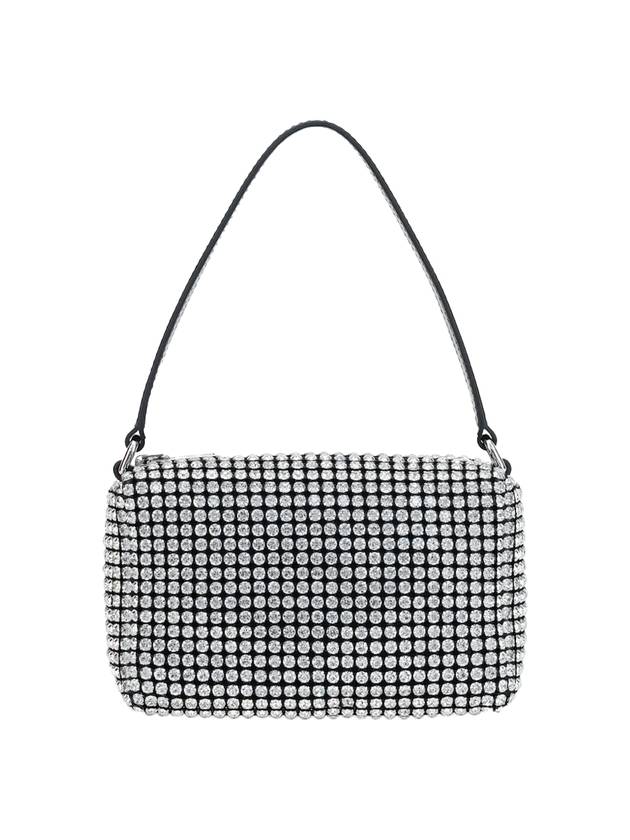 Heiress Crystal Mesh Pouch Bag Black White - ALEXANDER WANG - BALAAN 1