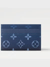 Men s Card Wallet Double Holder Monogram Navy Blue M11550 - LOUIS VUITTON - BALAAN 3