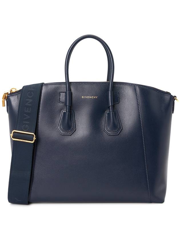 Antigona Small Leather Tote Bag Black - GIVENCHY - BALAAN 2