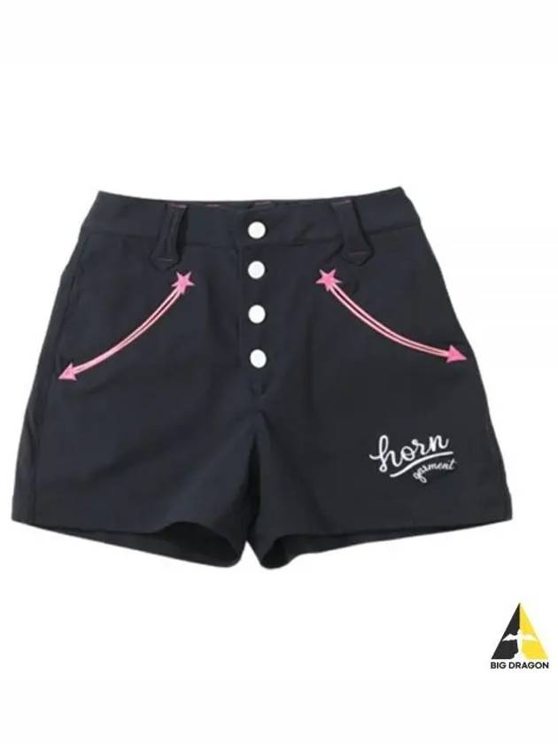 Golf Wear Women s Shorts HCW 2A AT03 NAVY - HORN GARMENT - BALAAN 1