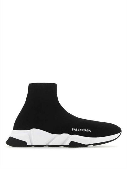 Speed Trainer  High Top Sneakers Black White - BALENCIAGA - BALAAN 2