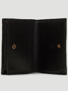 GG Matelasse Marmont Half Wallet Card Wallet Black - GUCCI - BALAAN 3