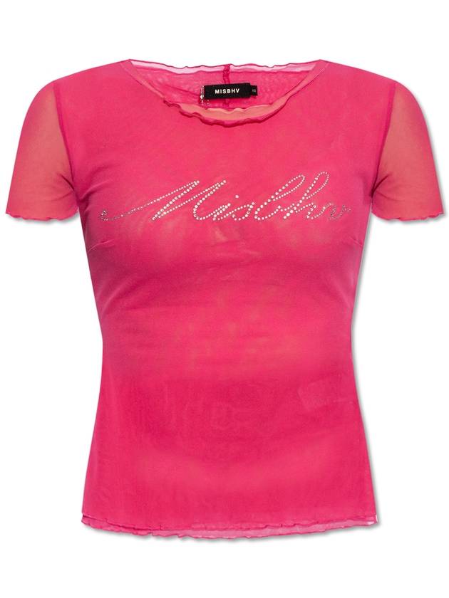 MISBHV Transparent Top, Women's, Pink - MISBHV - BALAAN 1