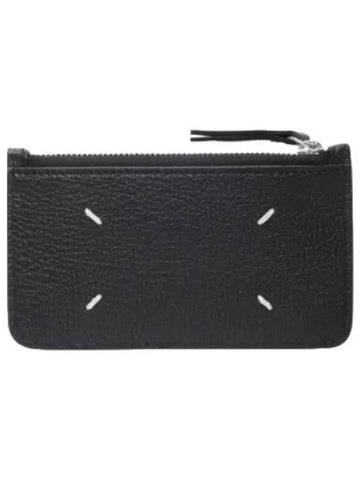 Signature Stitch Zipper Pocket Card Wallet Women - MAISON MARGIELA - BALAAN 1