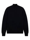 Kiyan Quarter Zip Sweater Black - J.LINDEBERG - BALAAN 2