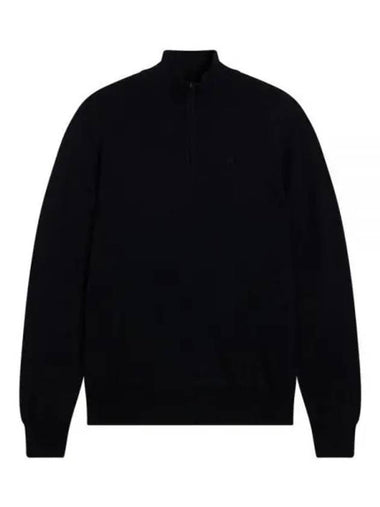 Kiyan Quarter Zip Sweater Black - J.LINDEBERG - BALAAN 1