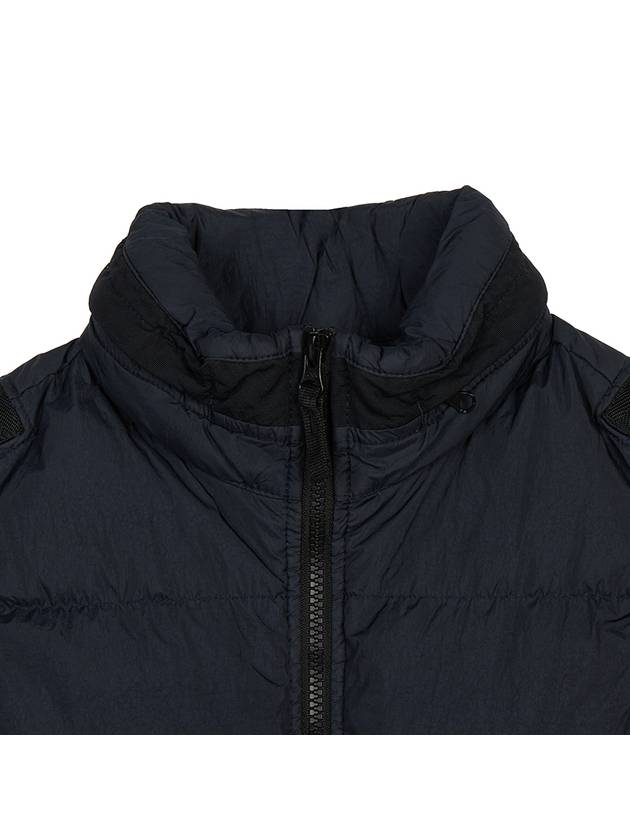 Kids Crinkle Reps Recycled Nylon Down Vest Navy - STONE ISLAND - BALAAN 5