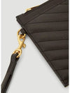 Monogram Quilted Bill Pouch Clutch Bag Black - SAINT LAURENT - BALAAN 5