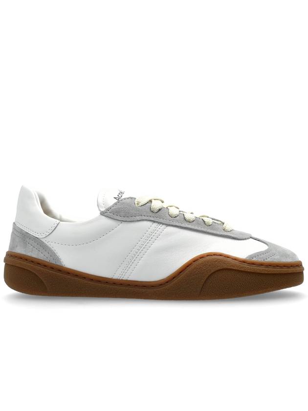 Panel Design Leather Low-Top Sneakers White - ACNE STUDIOS - BALAAN 2